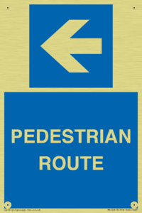 PEDESTRIAN ROUTE